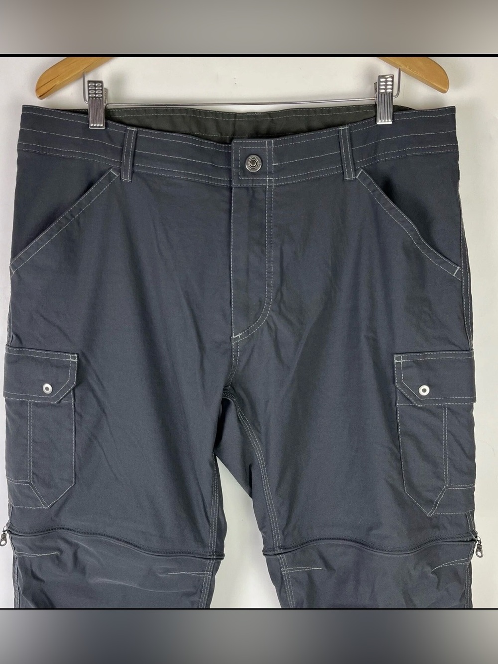 KUHL Renegade Convertible Stealth- Sz 38 x 34